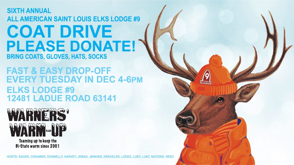 Holiday Coat Drive – All American St. Louis Elks Lodge #9